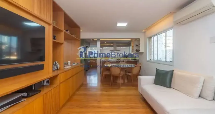 Oportunidade no itaim! 130m2, 3 dormitórios ,1 suite. reformado