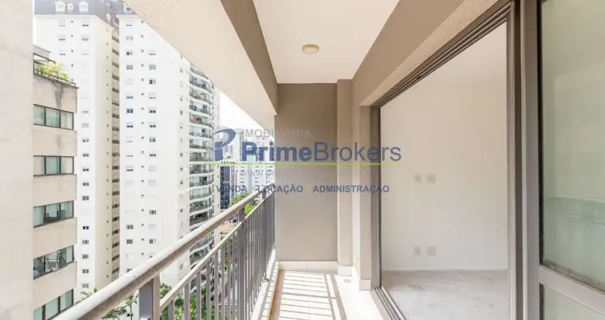Studio á venda com 25m² de área útil - 1 quarto  - 1 suíte - varanda - moema  - são paulo