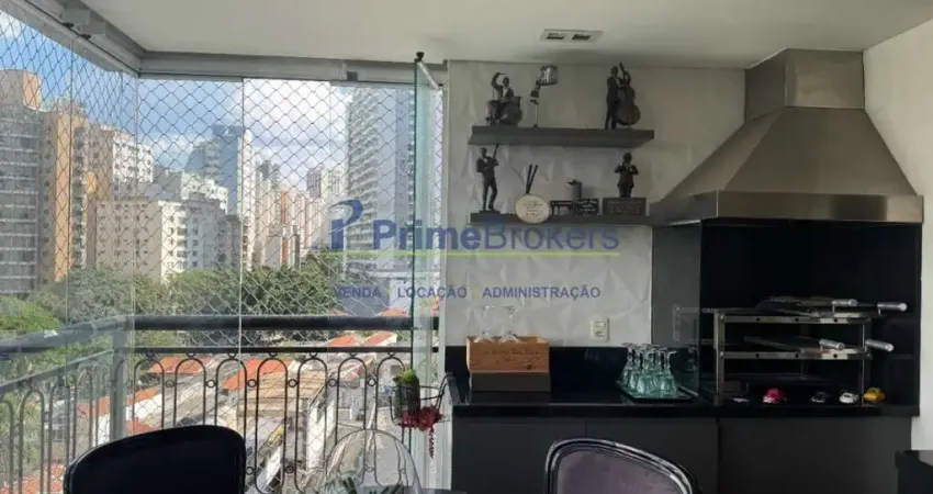 Apartamento á venda -  4 quartos, sendo 3 suítes, 215m² - varanda - 4 vagas