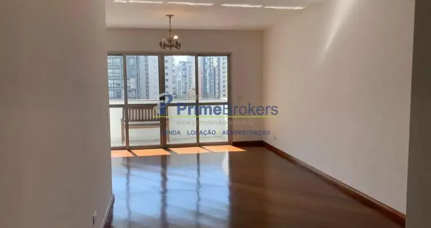Apartamento á venda com 148a.u  4 suites - varanda - 3 vagas -  próximo ao shopping ibirapuera.