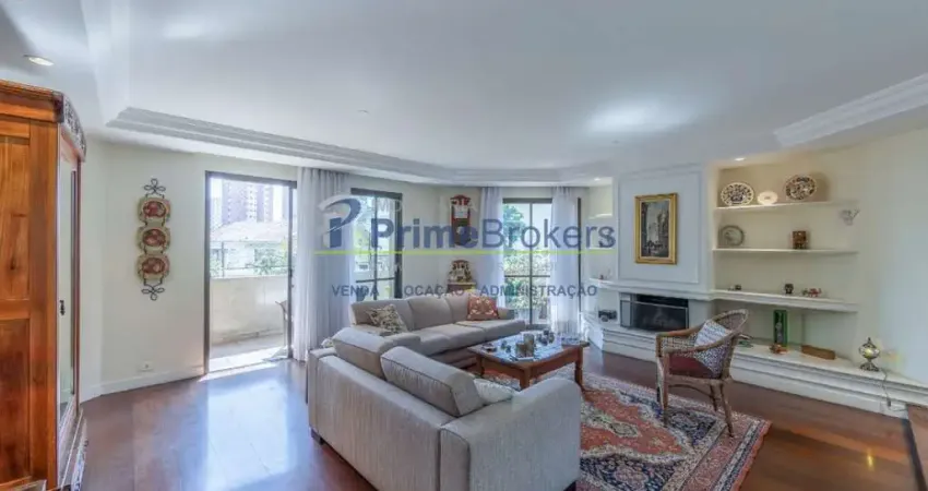 Apartamento à venda, campo belo, são paulo -  com 4 quartos sendo 3 suítes  - 3 vagas