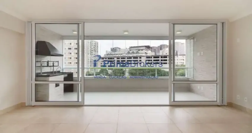 Apartamento novo com varanda - 119m², 3 suítes, 3 vagas - perdizes