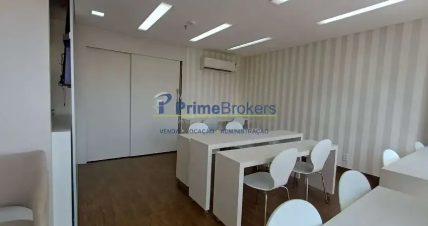 Sala comercial andar médio alto com 1 vaga e estacionamento metro saúde sp.