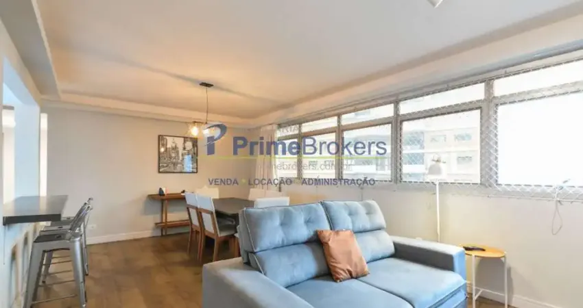 O apartamento conta com 2 dormitórios, sendo 1 suíte, além de 3 banheiros e 1 vaga de garagem.