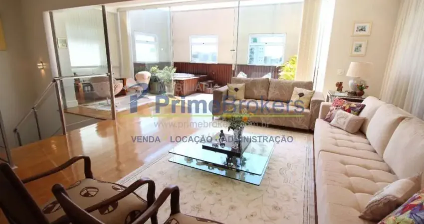 Cobertura á venda com 4 quartos, sendo 4 suítes, 425,35m² - 4 vagas - paraíso -   são paulo