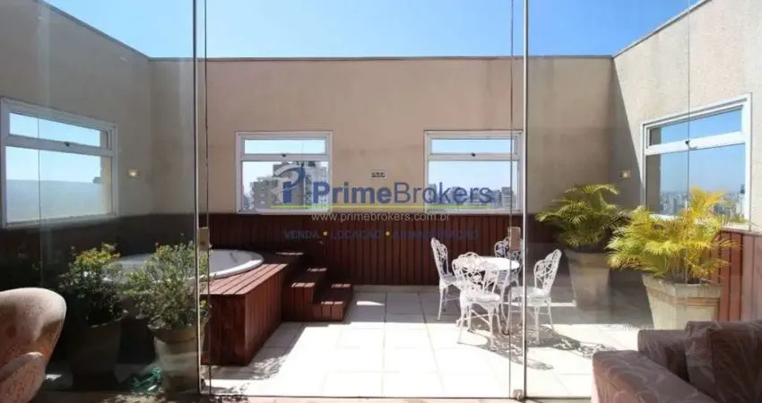 Cobertura á venda com 4 quartos, sendo 4 suítes, 425,35m² - 4 vagas - paraíso - são paulo