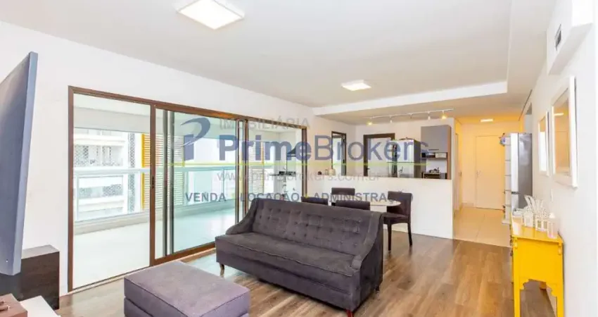 Apartamento á venda com 137a.u no  jardim das acácias com 3 quartos, sendo 3 suítes, 137m²