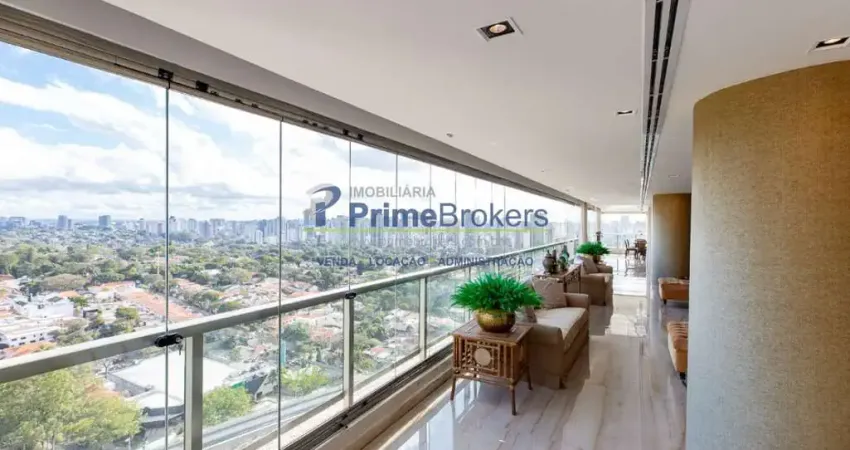 Apartamento á venda em campo belo com 3 quartos, sendo 3 suítes, 485m²