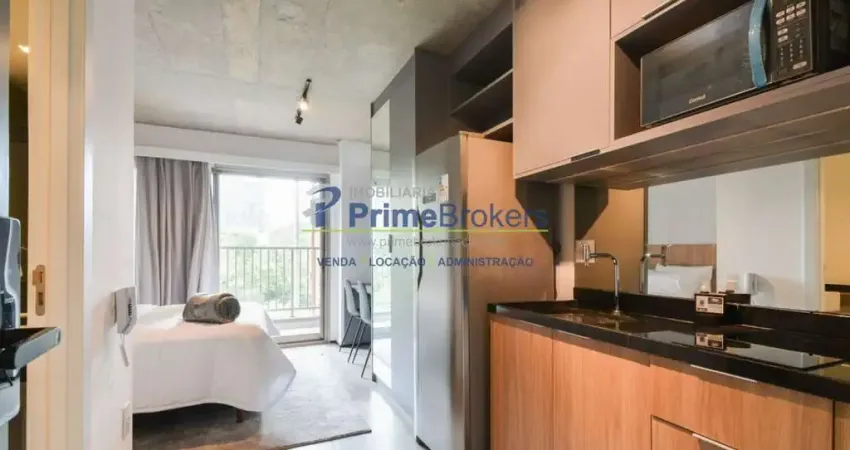 Studio mobiliado, 23m² - 1 dormitório, novíssimo e pronto para morar - cerqueira césar