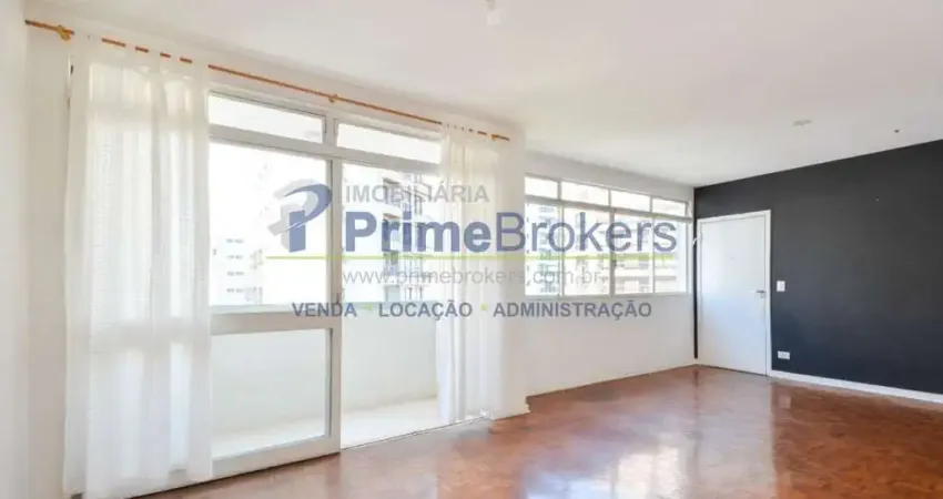 Apartamento 107m² à venda - 2 dormitórios, 3 banheiros, 1 vaga, sacada - jardim paulista