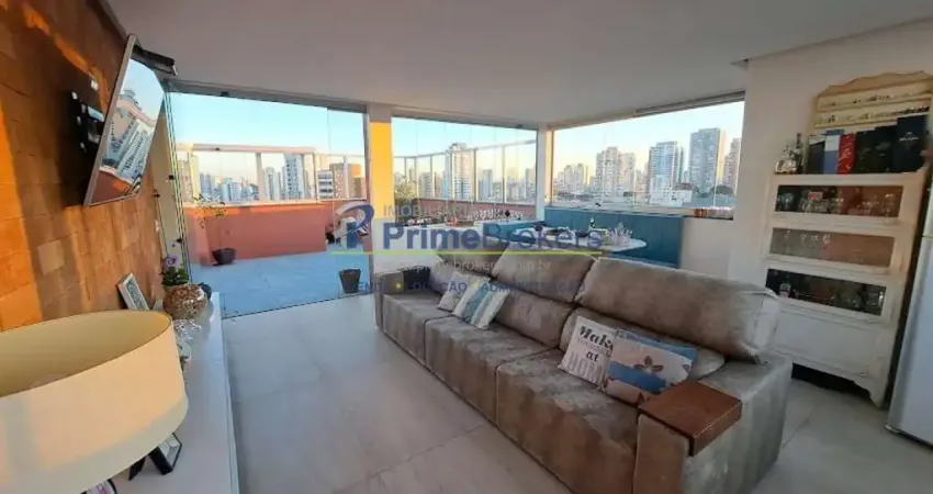 Cobertura com  3 quartos sendo 1 suite - varanda gourmet - 3 vagas -  160a.u, próximo à universidade