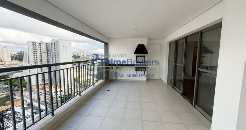 Apartamento com 3 quartos, sendo 3 suítes e 2 vagas de 121 m² - vila prudente