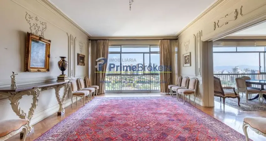 Apartamento á venda com 4 quartos, sendo 1 suíte, 408m² - 4 vagas - higienópolis