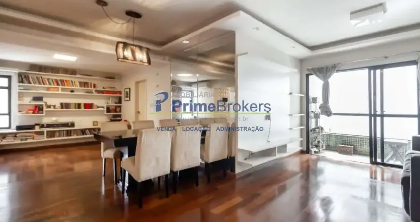 Apartamento com 3 quartos, 1 suíte e 2 vagas de 134 m² - chácara inglesa