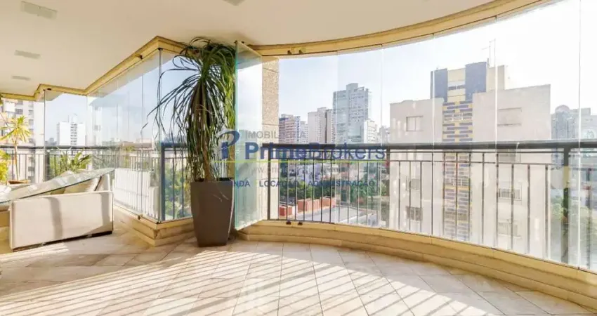 Apartamento tipo á venda com 3 quartos, sendo 3 suítes, 240m² - 4 vagas - são paulo