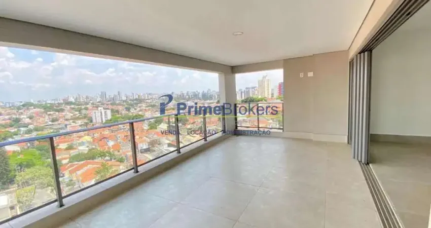 Apartamento com 3 quartos, sendo 3 suítes de 131 m² - mirandópolis