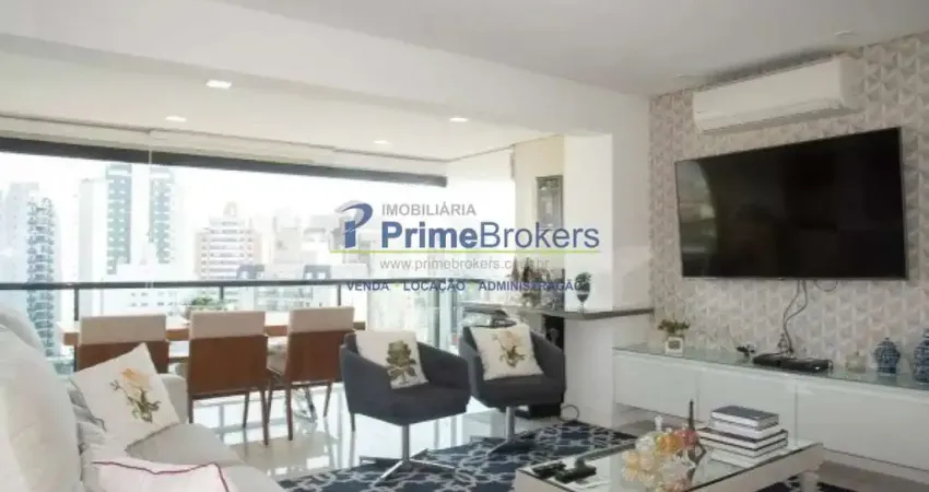 Apartamento com 3 quartos, sendo 3 suítes de 110 m² no blend vila mariana