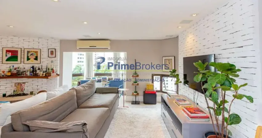 Apartamento á  venda com 3 quartos, sendo 3 suítes, 172m² - varanda - 3 vagas - moema - são paulo