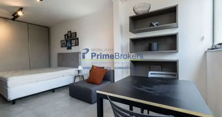 Apartamento tipo para venda com 1 quarto, sendo 1 suíte, 29m²