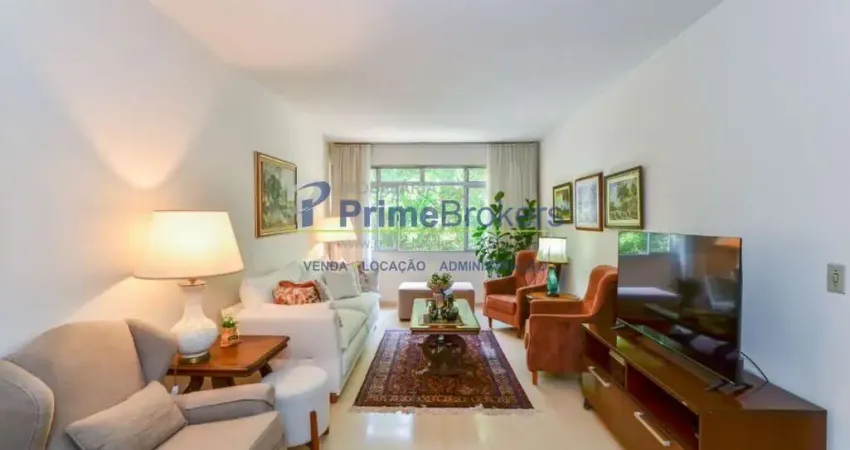 Apartamento á venda em jardim paulista com 3 quartos, 129m² - 1 vaga - são paulo