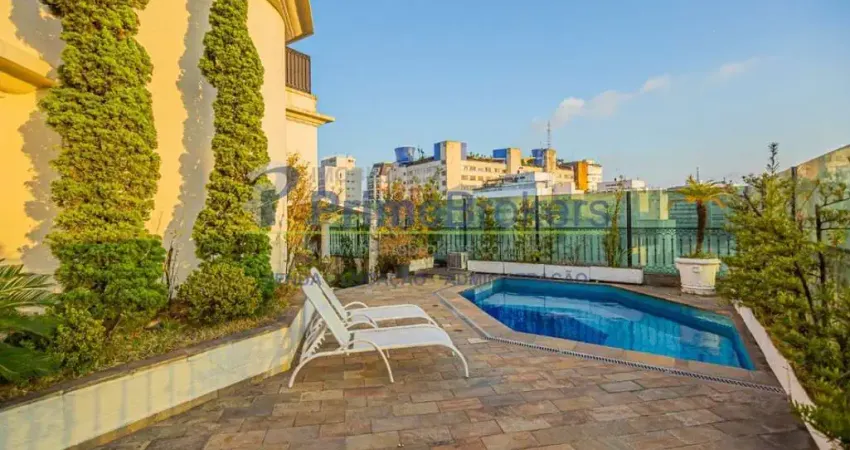 Apartamento triplex para venda em santa cecília com 5 quartos, sendo 5 suítes, 551m²