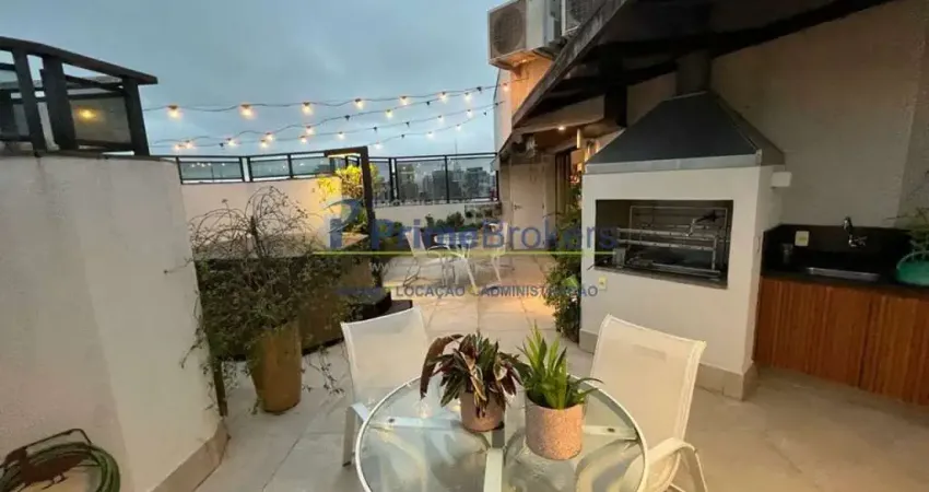 Cobertura : duplex,  3 suítes, 3 vagas, 300 m², terraço gourmet.  próximo ao metrô. cobertua :  3 ui