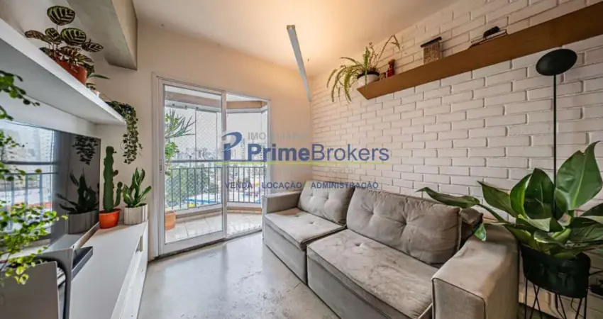 Apartamento, 61m² - 2 dormitórios, 1 suíte, 1 vaga, varanda com vista - vila guarani.