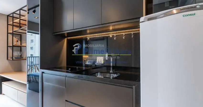 Studio para venda no brooklin com 1 quarto, 23m² próximo do metro brooklin e campo belo sp.