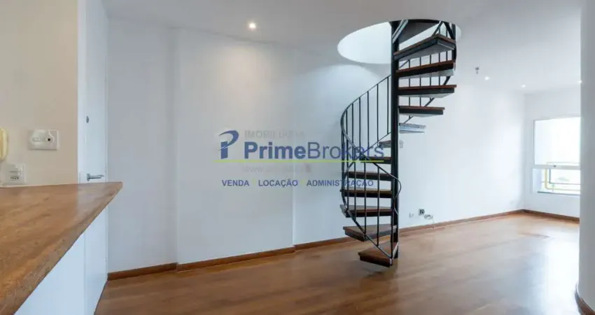 Cobertura duplex, 160m² - 3 dormitórios, 1 suíte, 2 vagas, varanda com piscina - vila clementino