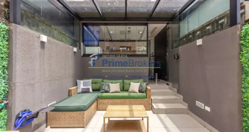 Apartamento ,43m2 , 1 dormitório, 1 vaga ,lazer e mobiliado.