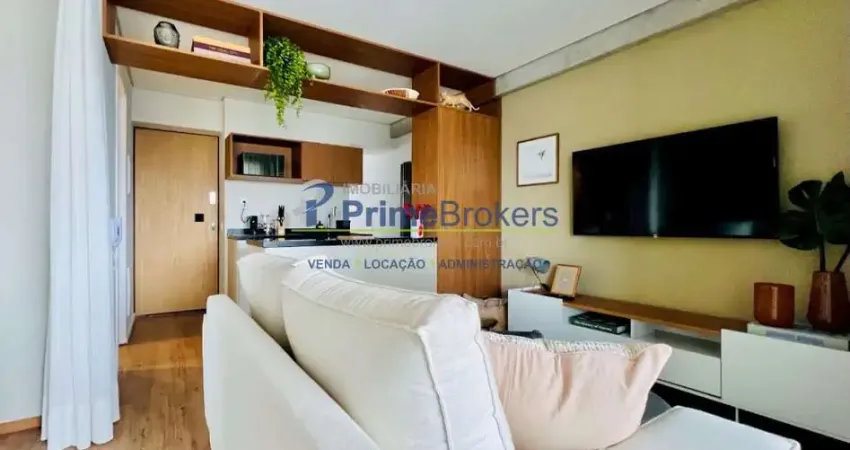 Studio á venda mobiliado com hall privativo - vila nova conceição