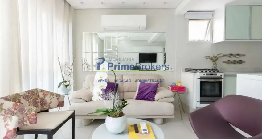 Apartamento tipo para venda e locação em vila nova conceição com 1 quarto, sendo 1 suíte, 69m²