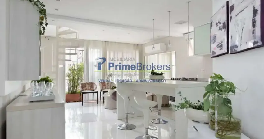 Apartamento duplex, 69m² - 1 dormitório, 1 suíte, 1 vaga, mobiliado - vila nova conceição