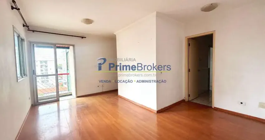 Apartamento, 63m² - 2 dormitórios, 1 suíte, 1 vaga, varanda - saúde