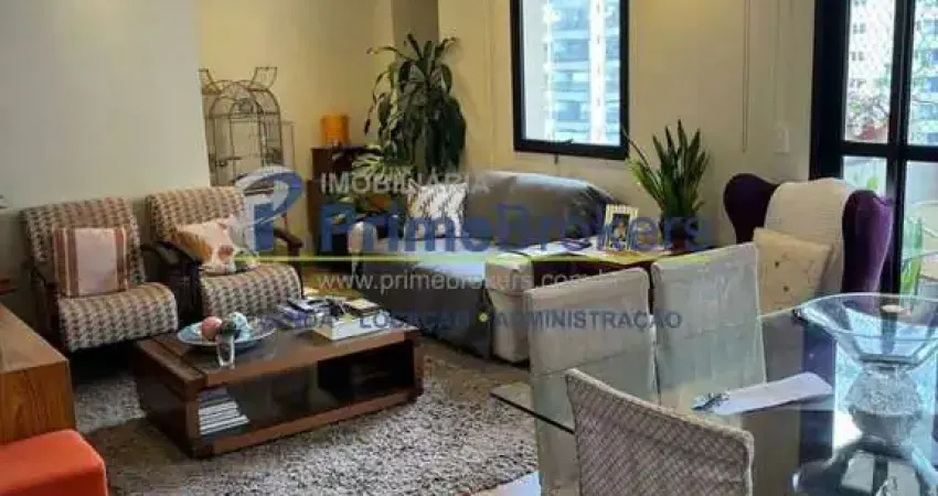 Apartamento em moema com 3 quartos e 6 banheiros à venda, 125 m²