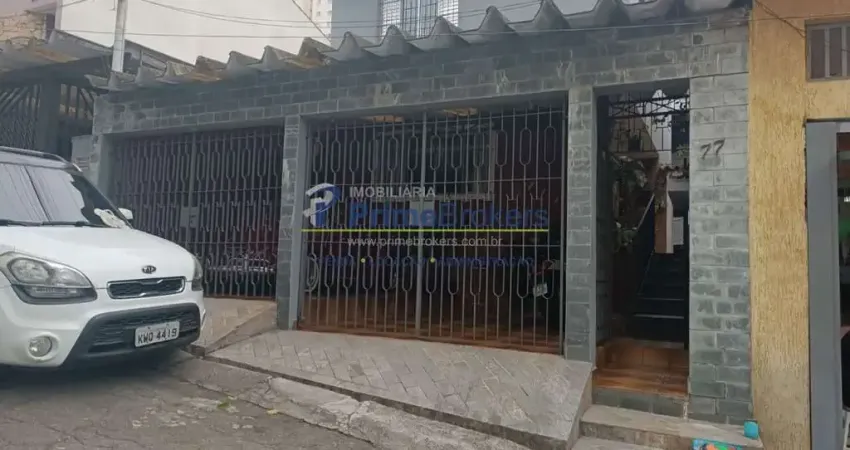 Sobrado em rua fechada com 180 m² de área construída  sacomã sp