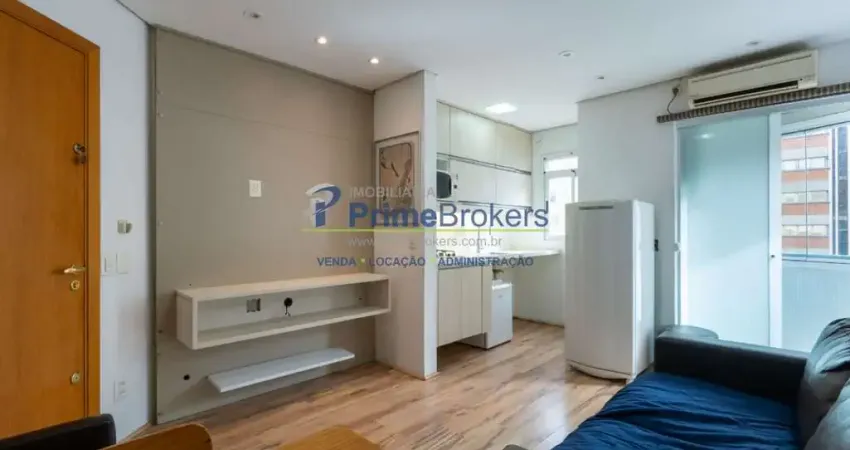 Studio 31m² - 1 dormitório, 1 vaga, mobiliado, - jardim paulista