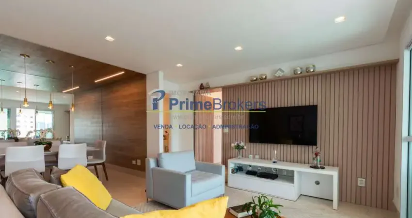 Apartamento, 114m² - 3 dormitórios, 3 suítes, 3 vagas, mobiliado - saúde