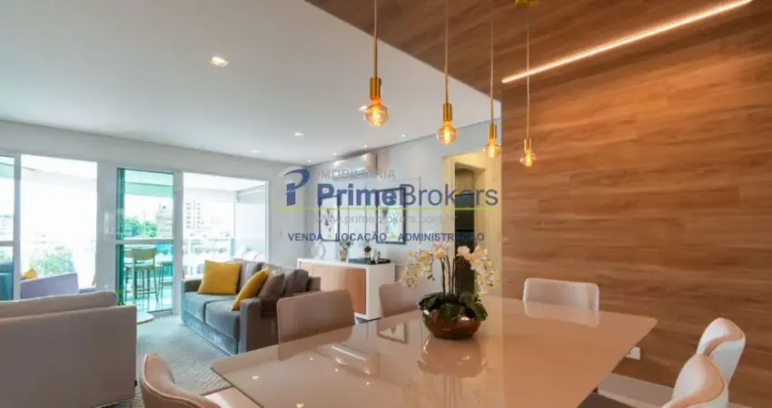 Apartamento, 114m² - 3 Dormitórios, 3 Suítes, 3 Vagas, Mobiliado - Saúde