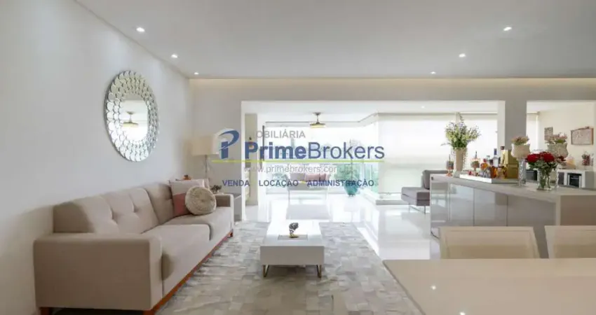 Apartamento para venda em campo belo com 3 quartos, sendo 3 suítes , 155m²