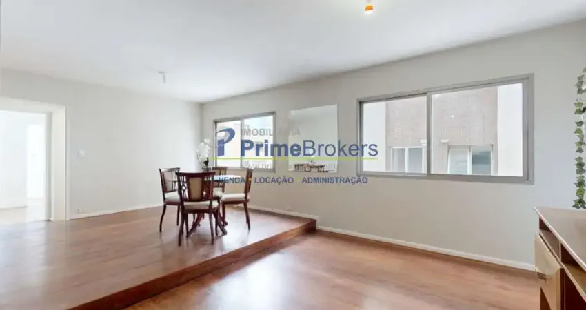 Apartamento, 129m² - 3 Dormitórios, 1 Suíte, 1 Vaga, Piso de Madeira - Itaim Bibi