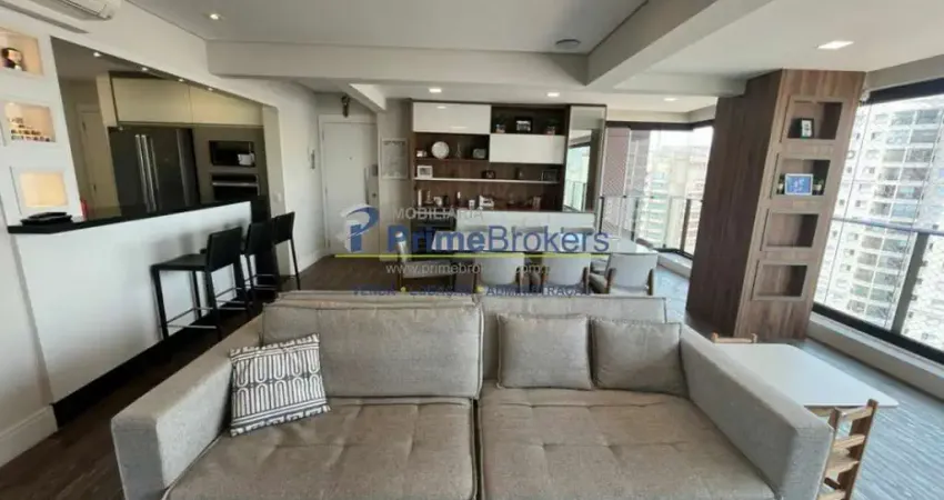 Apartamento, 147m² - 3 Dormitórios, 3 Suítes, 2 Vagas, Terraço Social - Campo Belo