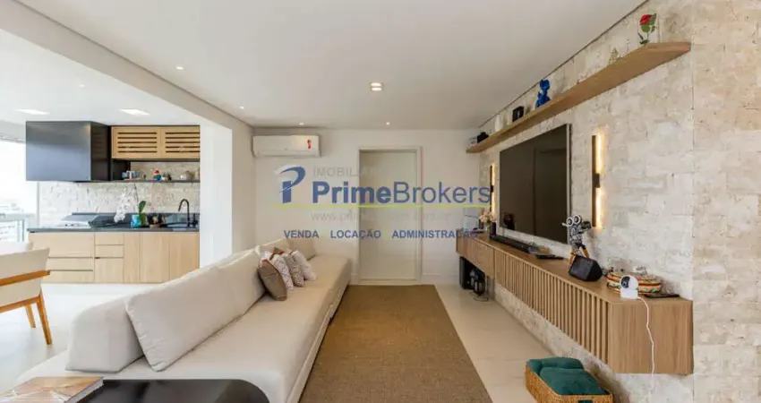 Apartamento, 135m² - 3 dormitórios, 3 suítes, 3 vagas, varanda gourmet - vila mascote