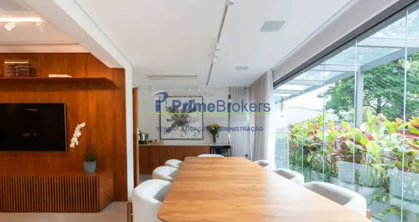 Apartamento Garden, 214m² - 4 Dormitórios, 3 Suítes, 3 Vagas, Closet e Vista - Campo Belo