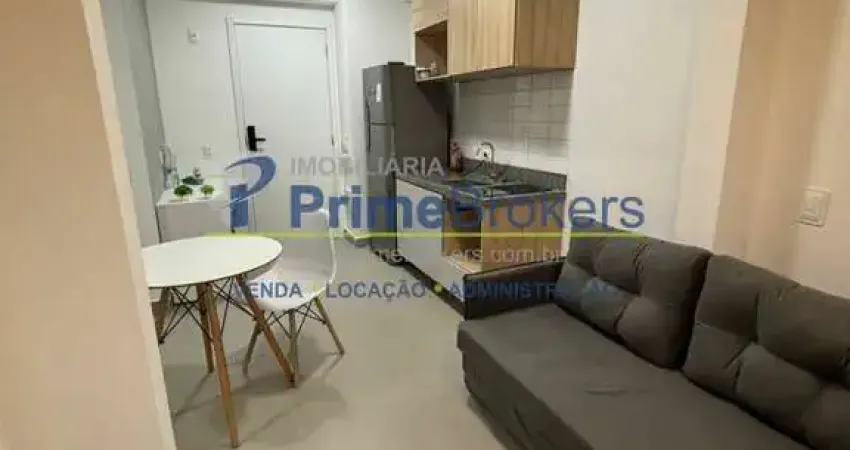 Apartamento em Vila Olímpia com 26m² - 1 quarto - Varanda - Sem Vaga - São Paulo