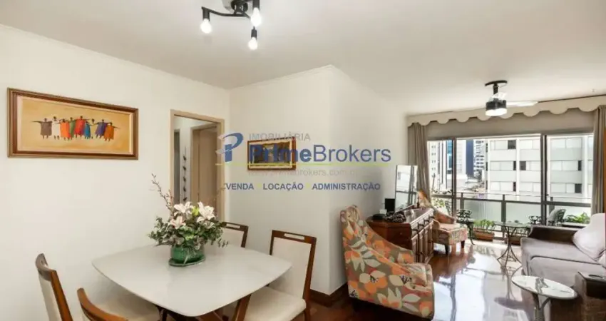 Apartamento, 92m² - 3 Dormitórios, 1 Suíte, 1 Vaga, Varanda - Campo Belo