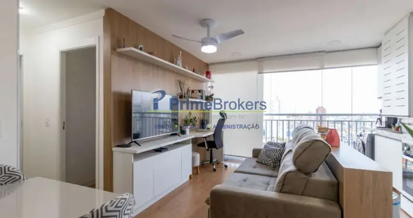 Apartamento, 44m² - 2 Dormitórios, 1 Vaga, Terraço Integrado - Vila Prudente