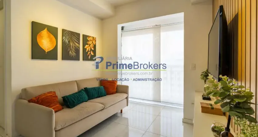 Apartamento com 48a.u - 2 quartos - Varanda - 1 Vaga - Liberdade