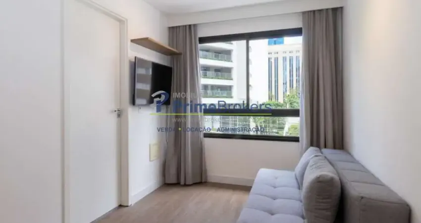 Studio Mobiliado, 34m² - 1 Dormitório, Próximo ao Ibirapuera - Moema