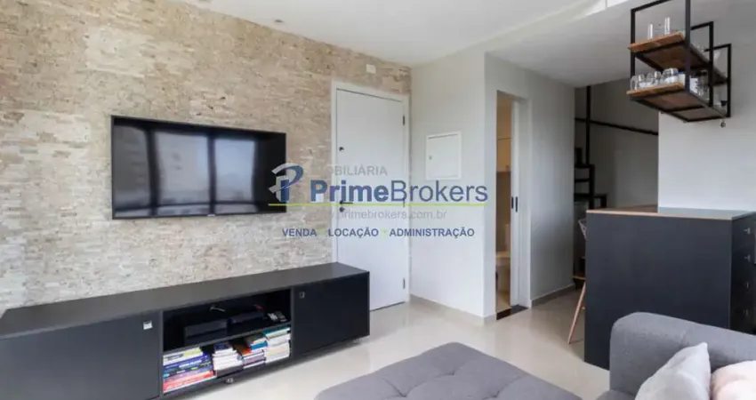 Apartamento Duplex, 49m² - 1 Dormitório, 1 Suíte, 1 Vaga, Sacada - Pinheiros